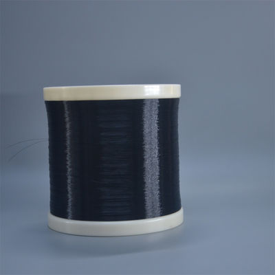 0.25 mm Monofilamentos de poliéster preto PET Monofilamentos de fios de mangas trançadas