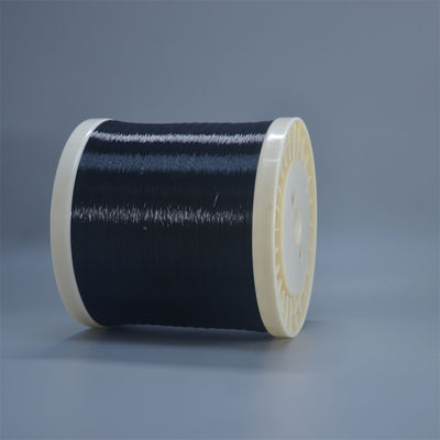 0.25 mm Monofilamentos de poliéster preto PET Monofilamentos de fios de mangas trançadas