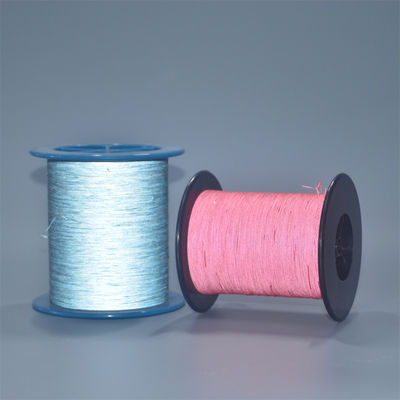 0.50mm Red Reflective Yarn For Safety Clothing Wear And Protection Fabric Belt (Fio Reflector Vermelho para Roupas de Segurança, Usos e Cinturão de Tecido de Proteção)