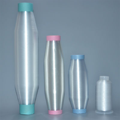 0.20 mm de poliéster branco natural PET Monofilamentos de fios de mangas trançadas