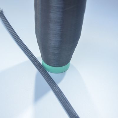 0.25 mm Monofilamentos de poliéster preto PET Monofilamentos de fios de mangas trançadas