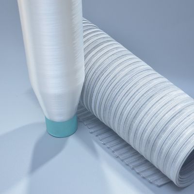220D Fios de poliéster natural mono-poli para tricotar pontos cruzados