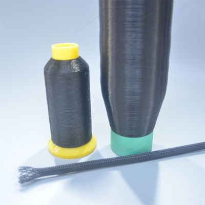 OEM 0,25 mm Filamento de poliéster preto de fios de PET