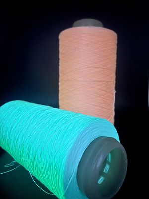 100 metros de fio luminoso brilha no escuro fio de tricô crochê