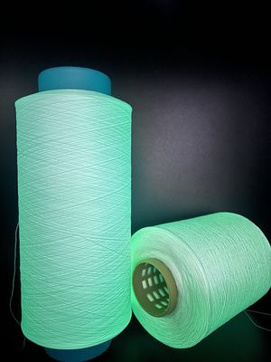 Tecelagem Fios Luminosos 150D Poliéster FDY Calçados de Trico Superior