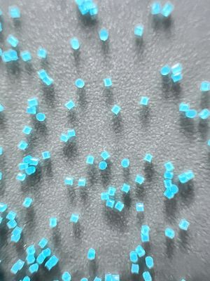 0.5*0.5MM Materiais plásticos de abrasivo para explosão Verde Nylon redondo