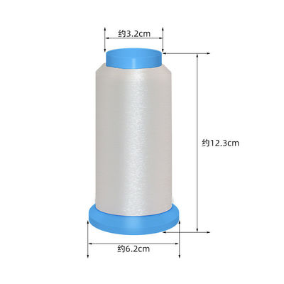 0.12 mm Monoembroidery Invisível de poliamida Filamento de cor natural Mono fio