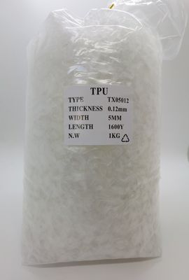 5012 Tela TPU de cor natural TPU Filamentos de fios Mobilon Tape Borroso Tape TPU polaco