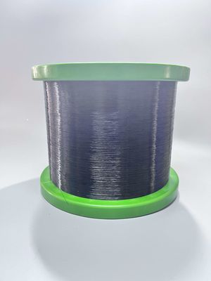 0.25 mm Monofilamentos de poliéster preto PET Monofilamentos de fios de mangas trançadas