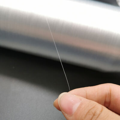 Fios de poliéster monofilamentos para animais de estimação Anti-incêndio Fios de poliéster monofilamentos incandescentes Preto PET Fios de poliéster PET Manga trançada