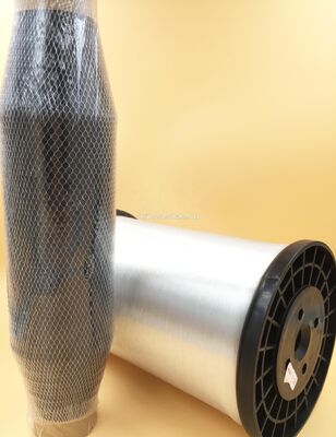 0.11 mm 0,08 0,12 mm Fio de monofilamentos de poliéster 100% PET