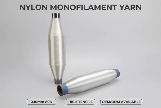 0.15MM 0.18MM 0.20MM 100G 200G 400G 1000G Nylon Polyamide MONO Yarn Factory Venda direta